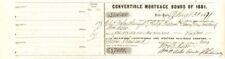 Delaware, Lackawanna and Western Rail-Road Co. Signed by Wm. B. Astor and Wm. W. picture