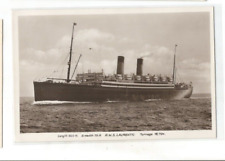 RPPC RMS LAURENTIC REAL PHOTO POSTCARD SHIP BOAT picture