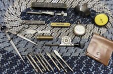 LOT VINTAGE MACHINIST TOOLS STARRETT GENERAL STANLEY IDEAL COLUMBIA DIAL CALIPER picture