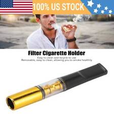 5pcs Portable Filter Cigarette Holder Reusable Smoke Tar Filter Cigarette Holder picture