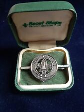 Boy Scouts Sterling Silver Pin 
