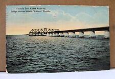 Florida Keys - March 23 1913 - Florida East Coast Railway - Moser Channel Bridge picture
