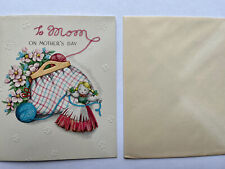 vintage greeting card American Greeting Card mother's day unused picture