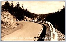 RPPC Postcard Old Oregon Trail Highway in the Blue Mountains Pos. 1942   G 3 picture