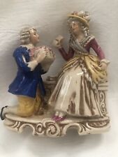Vintage European Porcelain Germany Romantic couple Figurine Statue 5