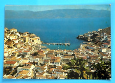 Vintage Hydra View Of The Island Greece Postcard Unused picture