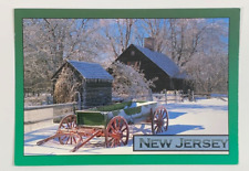 Wintery Scene of the Wick House Morristown National Historical Park NJ Postcard picture