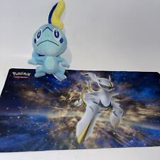 Official Sobble Pokemon Plush & Pokémon Trading Card Game Mat picture