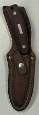 Vintage Old Timer Schrade USA 1540T  Fixed Blade Knife & Leather Sheath picture