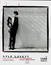 1992 Press Photo Musician Lyle Lovett - hpp42297 picture