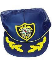 Vintage Cap Hat Hawaii 5-0 Adjustable Police Mesh Foam Trucker Snapback Hat New picture