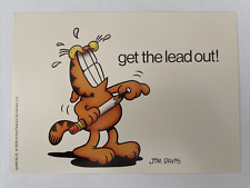 Garfield The Cat Vintage Postcard Jim Davis Postcard