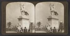 Allegorical group, The Apotheosis of St Louis and equestrian statue - Old Photo picture