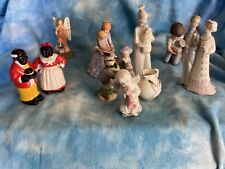 Lot of 11 Goebel, Lenox, Llandro, & other vintage figurines/bells  picture