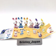 Kitan Club Flower Rabbit All 6 Type Set Figure Capsule Toys Soft Vinyl Figure  picture