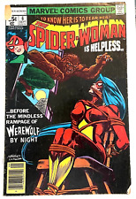 SPIDER-WOMAN #6 CVR A WEREWOLF BY NIGHT 1978 MARVEL COMICS picture