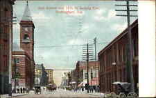 Birmingham Alabama AL Second Avenue c1910 Vintage Postcard picture