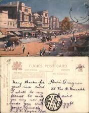 India 1912 Jaipur Jeypore,Johari Bazaar Tuck Philatelic COF Postcard Vintage picture