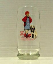 Vintage Swensen's Annie & Sandy the Movie Drinking Collector Glass 1982 picture