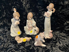 LLADRO Porcelian Figurines Glossey Set of 5  #5640 #5743 #5236 #4535 #5712 picture