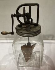 Antique Dazey Churn No.60 Glass Butter Churn Patent Feb. 1922.  Great condition. picture