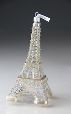 Nordstrom @Home Glass Eiffel Tower Ornament w/ Original Box Made in Poland-6.5” picture