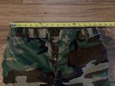 Camouflage Woodland BDU Winter Weight Pants Military Combat Size 33” Inseam picture