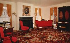 Postcard PA Hopewell Village Parlor Ironmasters Mansion Chrome Vintage PC H5836 picture