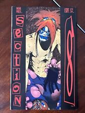 Section 8 #1 Noir Press (1995) Early Jason Shawn Alexander Comic B&W Indy HTF picture