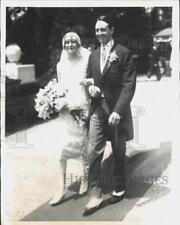 1926 Press Photo David Bruce & wife Ailsa after wedding nuptials in DC picture