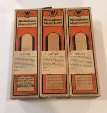 Lot Of 3 Vintage Westinghouse Mazda Lamps picture