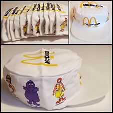 Lot of Eleven (11) Circa 1980 Vintage McDonald's Painter's Hats, Unused, NOS picture