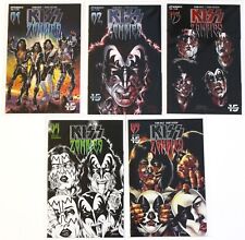 Kiss Zombies #1 2 3 4 5 Comic Book Complete Set 1-5 Dynamite HORROR Buchemi picture