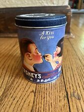 Vintage Hershey's Milk Chocolate Kisses Tin 1995 A Kiss for You  picture