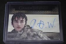2017 Game of Thrones Valyrian Steel - Isaac Hempstead-Wright as Bran Auto card picture