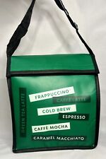 Starbucks Malaysia Jual Insulated Green Cooler Bag With Carrying Handle 11x10x5” picture
