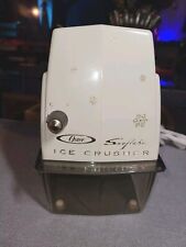 Vtg 70s Retro Oster Snowflake Ice Crusher Ivory Model 551 USA Made Works I10 picture