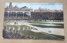 1910 West Side Ball Grounds Chicago IllinoisBaseball Game POSTCARD Chicago Cubs picture
