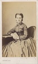 Herbert Portrait of a Woman Beauvais CDV Vintage Albumin ca 1860 picture