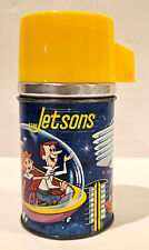All-original 1963 The Jetsons Metal Aladdin Thermos Bottle - Excellent Condition picture
