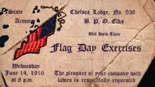 1916  Flag Day Exercises  Chelsea  Massachusetts  Elks Lodge  938 picture