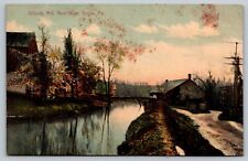 GILBERT’S MILL VINTAGE POSTCARD, WEST GROVE, PA. picture