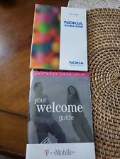 VINTAGE NOKIA 3390, 3391 ORIGINAL CELLPHONE USERS GUIDE BOOKLET 168 PAGES picture