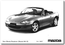 Mazda Roadster MX-5 1997 Press Release Photo picture