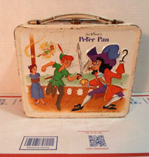 Vintage 1969 Walt Disney Peter Pan Metal Lunch Box by Aladdin Industries picture