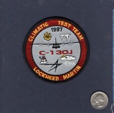 C-130 C-130J HERCULES Climatic Test Team 1997 USAF ANG Lockheed Squadron Patch picture