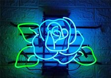 Blue Rose Flower Neon Light Sign 20