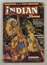 Indian Stories Pulp Jun 1950 Vol. 1 #1 GD 2.0 picture