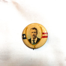 Theodore Roosevelt 1904 presidential campaign pin back/button picture