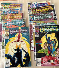 Excalibur (1989) 10 Comic Lot Issues # 11 - 20 Marvel F+VF X-men picture